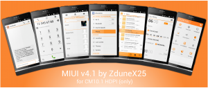 MIUI v4.1 - ZduneX25